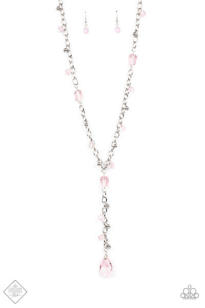 Paparazzi Afterglow Party - Pink Necklace