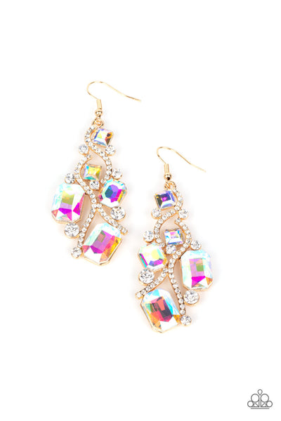 Paparazzi Interstellar Illumination - December LOP Multi Earrings
