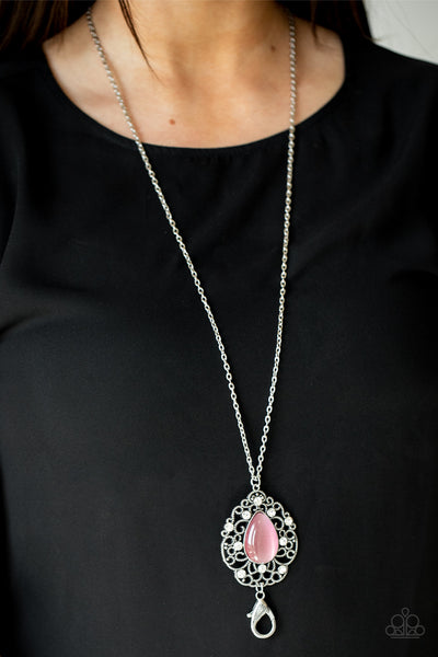 Paparazzi Bewitched Beam Pink Necklace