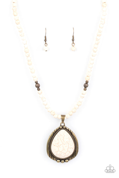 Paparazzi Evolution - Brass Necklace