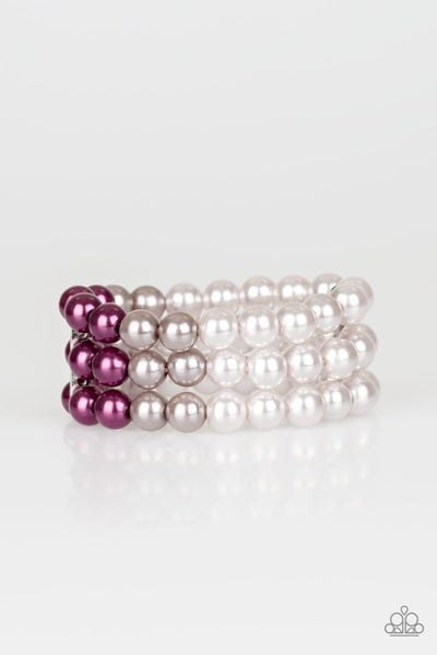 Paparazzi Central Park Celebrity Purple Bracelet