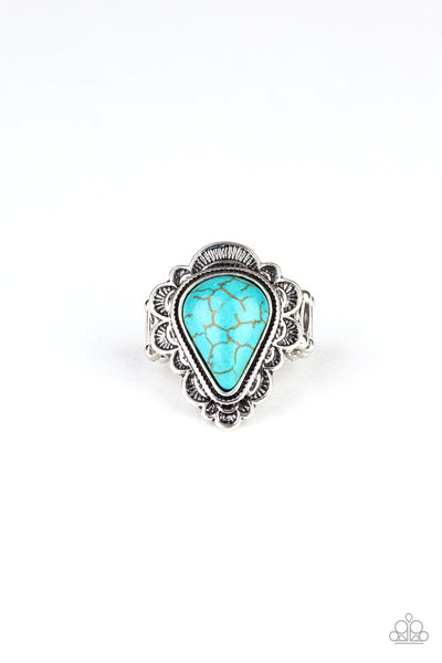 Paparazzi Desert Escape - Blue Ring
