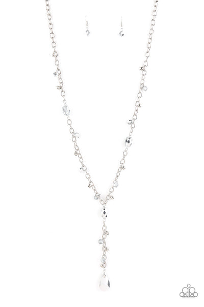 Paparazzi Afterglow Party - Silver Necklace