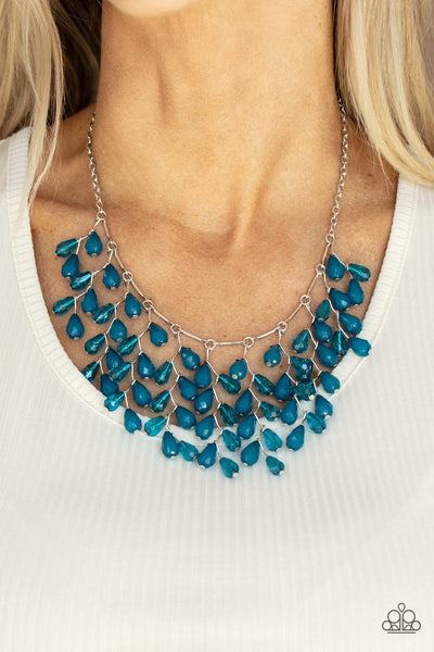 Paparazzi Garden Fairytale - Blue Necklace
