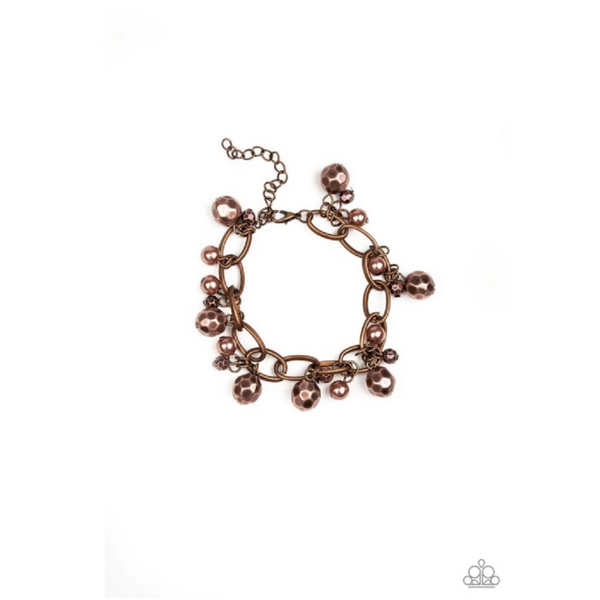 Paparazzi Make do in Malibu Copper Bracelet