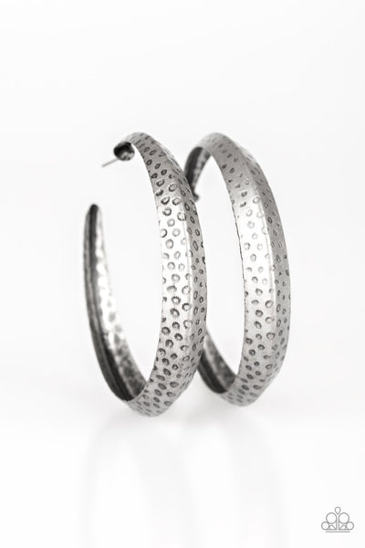Paparazzi Jungle To Jungle - Silver Earrings