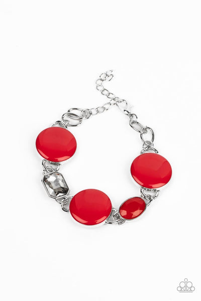 Paparazzi Dreamscape Dazzle - Red Bracelet