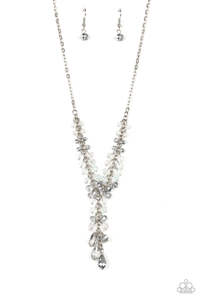 Paparazzi Iridescent Illumination - Silver  Necklace