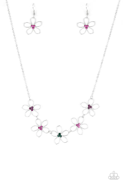 Paparazzi Hoppin Hibiscus - Multi Necklace