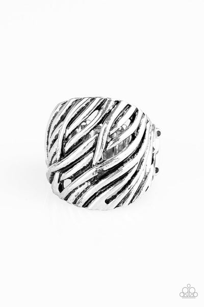 Paparazzi Really Riveting - Silver Ring