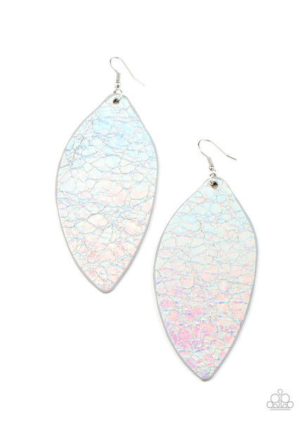 Paparazzi Eden Radiance Multi Iridescent earrings