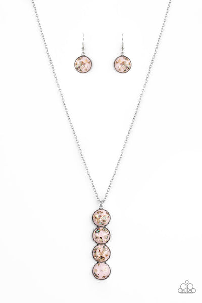 Paparazzi Confetti and Cocktails - Pink Necklace