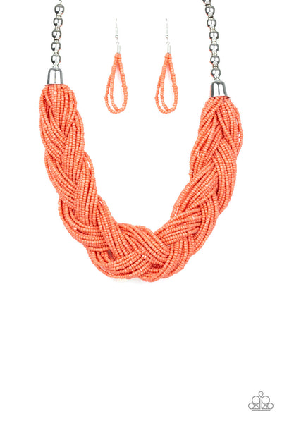 Paparazzi The Great Outback - Orange Necklace