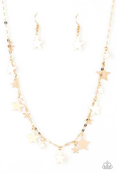 Paparazzi Starry Shindig Gold Necklace