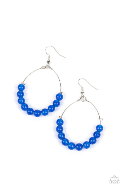 Paparazzi Catch a Breeze - Blue Earrings