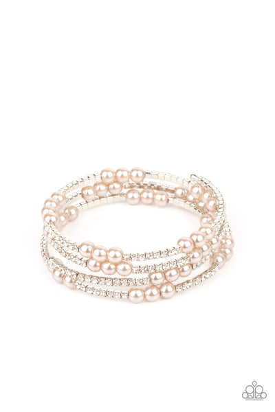 Paparazzi Hollywood Hospitality - Brown Bracelet