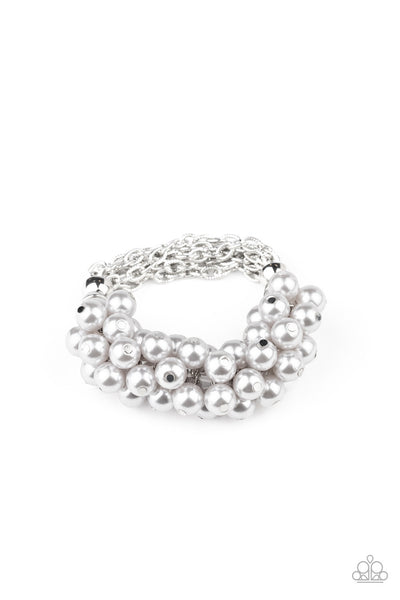 Paparazzi Up Class Clash - Silver Bracelet