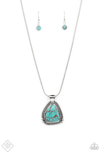Paparazzi Artisan Adventure Blue Necklace