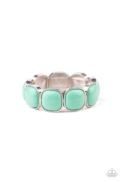 Paparazzi Vivacious Volume - Green Bracelet
