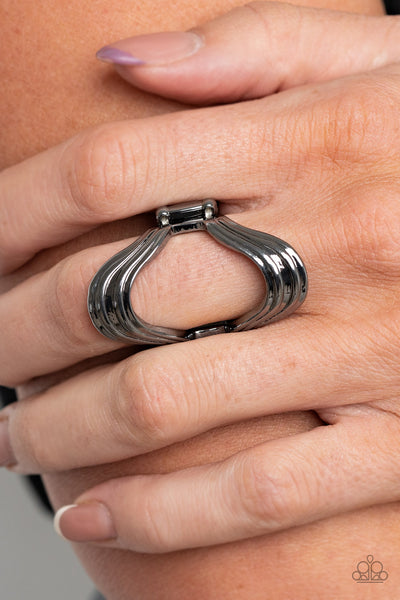 Paparazzi Keep An Open Mind - Black Ring