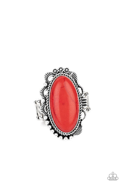 Paparazzi Open Range - Red Ring