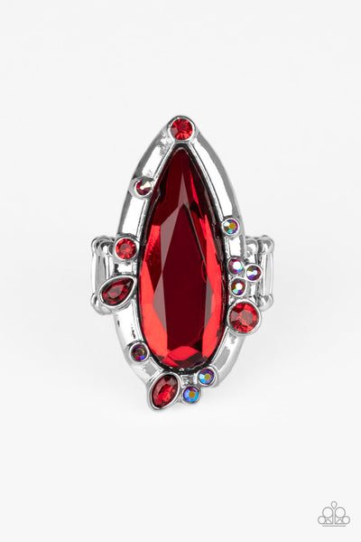 Paparazzi Sparkle Smitten - Red Ring
