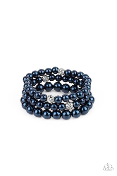 Paparazzi Here Comes The Heiress - Blue Bracelets