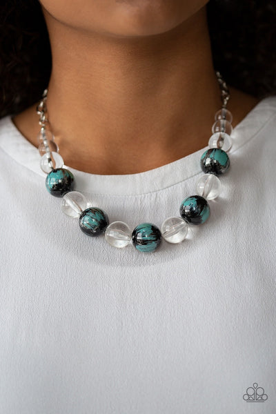 Paparazzi Torrid Tide - Blue Necklace
