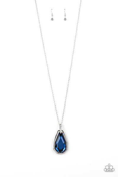 Paparazzi Maven Magic - Blue Necklace
