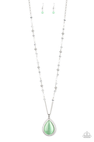 Paparazzi Fashion Flaunt - Green LOP necklace