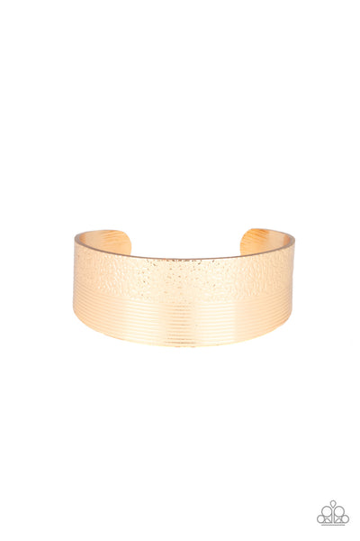 Paparazzi Mixed Vibes - Gold Bracelet