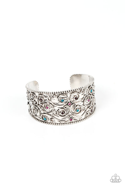 Paparazzi Billowy Beam - Multi Cuff Bracelet