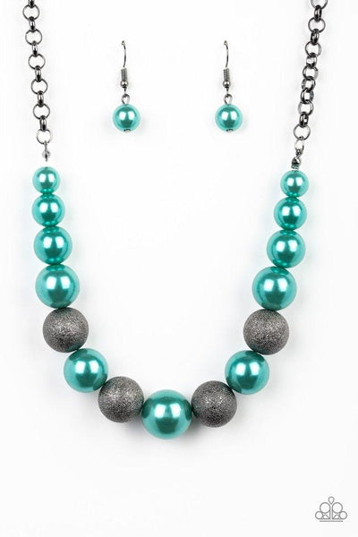Paparazzi Color Me CEO Green Necklace