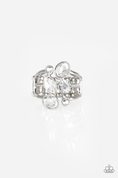 Paparazzi Metro Mingle - Silver Ring