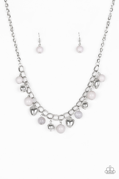 Paparazzi Summer Fling - Silver Necklace