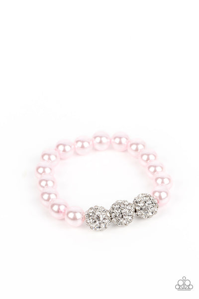 Breathtaking Ball - Pink Pearl Bracelet
