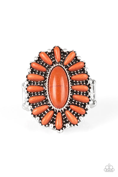 Paparazzi Cactus Cabana - Orange Ring