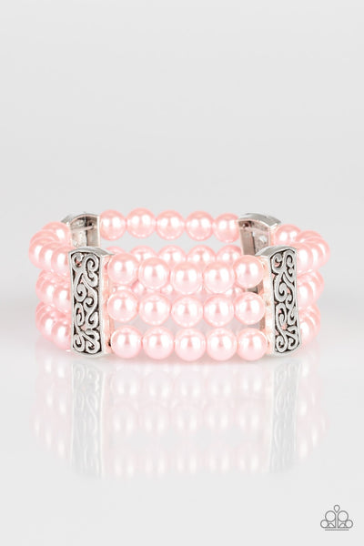 Paparazzi Ritzy Ritz - Pink Bracelet