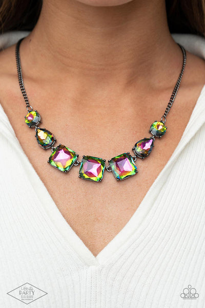 Paparazzi Unfiltered Confidence - Multi LOP Necklace