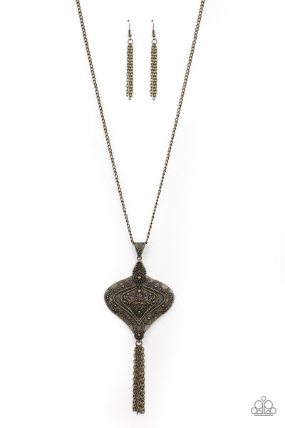 Paparazzi Rural Remedy - Brass Necklace
