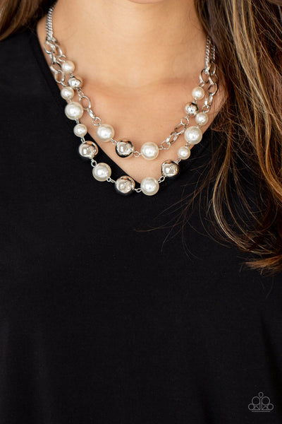 Paparazzi COUNTESS Your Blessings - White Pearl Necklace