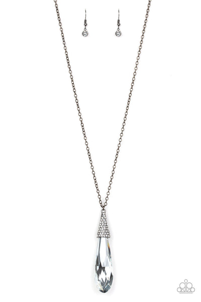 Paparazzi Jaw-Droppingly Jealous - Black Necklace