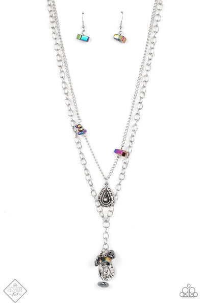 Paparazzi Collectors Craftsmanship - Multi Oil Spill Necklace