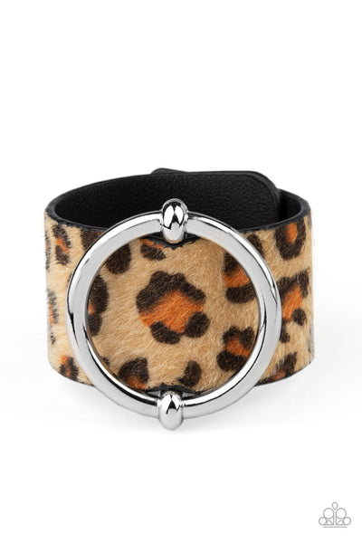 Paparazzi Asking FUR Trouble - Brown Bracelet