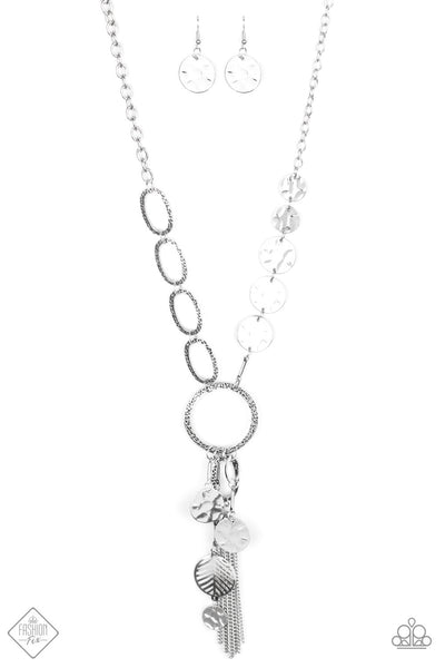 Paparazzi Trinket Trend Silver Necklace
