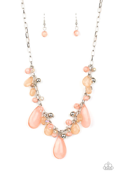 Paparazzi Seaside Solstice - Pink Necklace