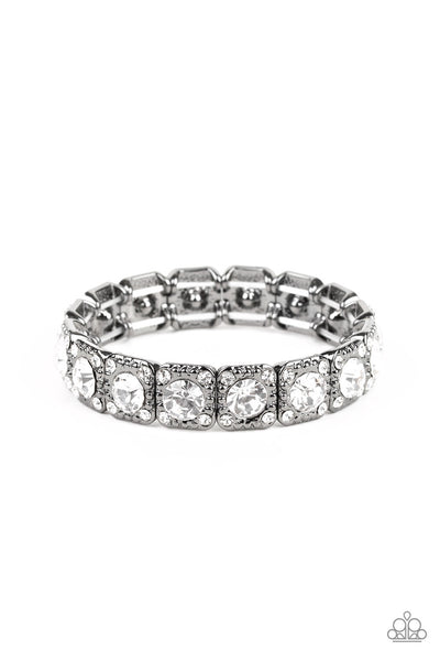 Paparazzi Blinged Out - Black Bracelet