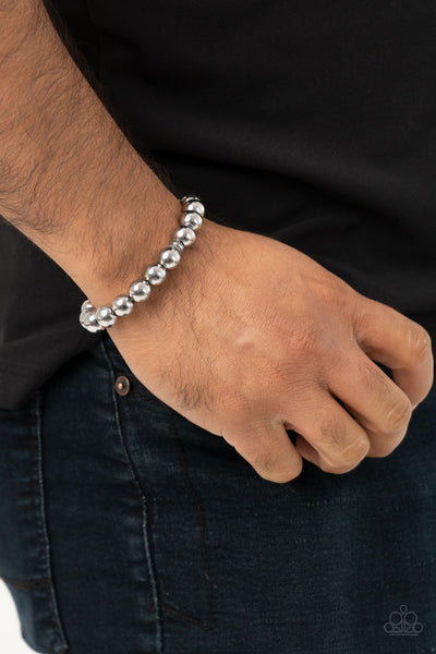 Paparazzi Resilience - Silver Urban Bracelet