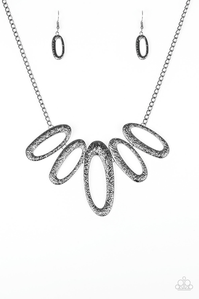 Paparazzi Easy, TIGRESS! - Black Necklace