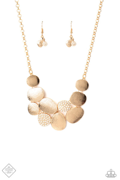 Paparazzi A Hard Luxe Story Gold Necklace